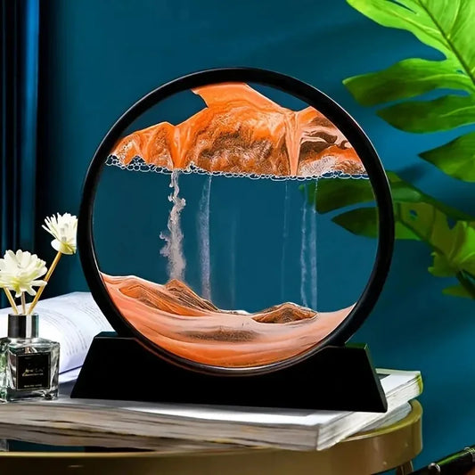 3D Hourglass Quicksand Moving Sand Art Picture